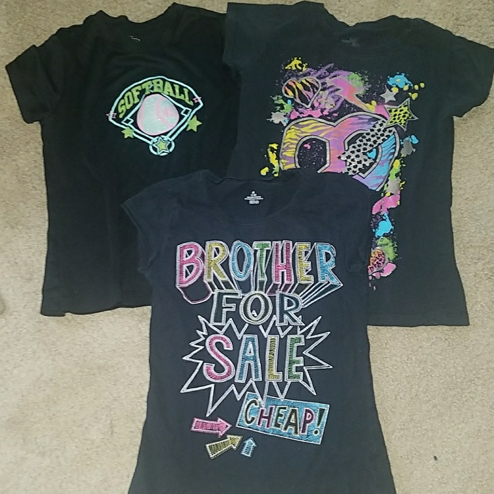 3 Girl's t-shirts♡